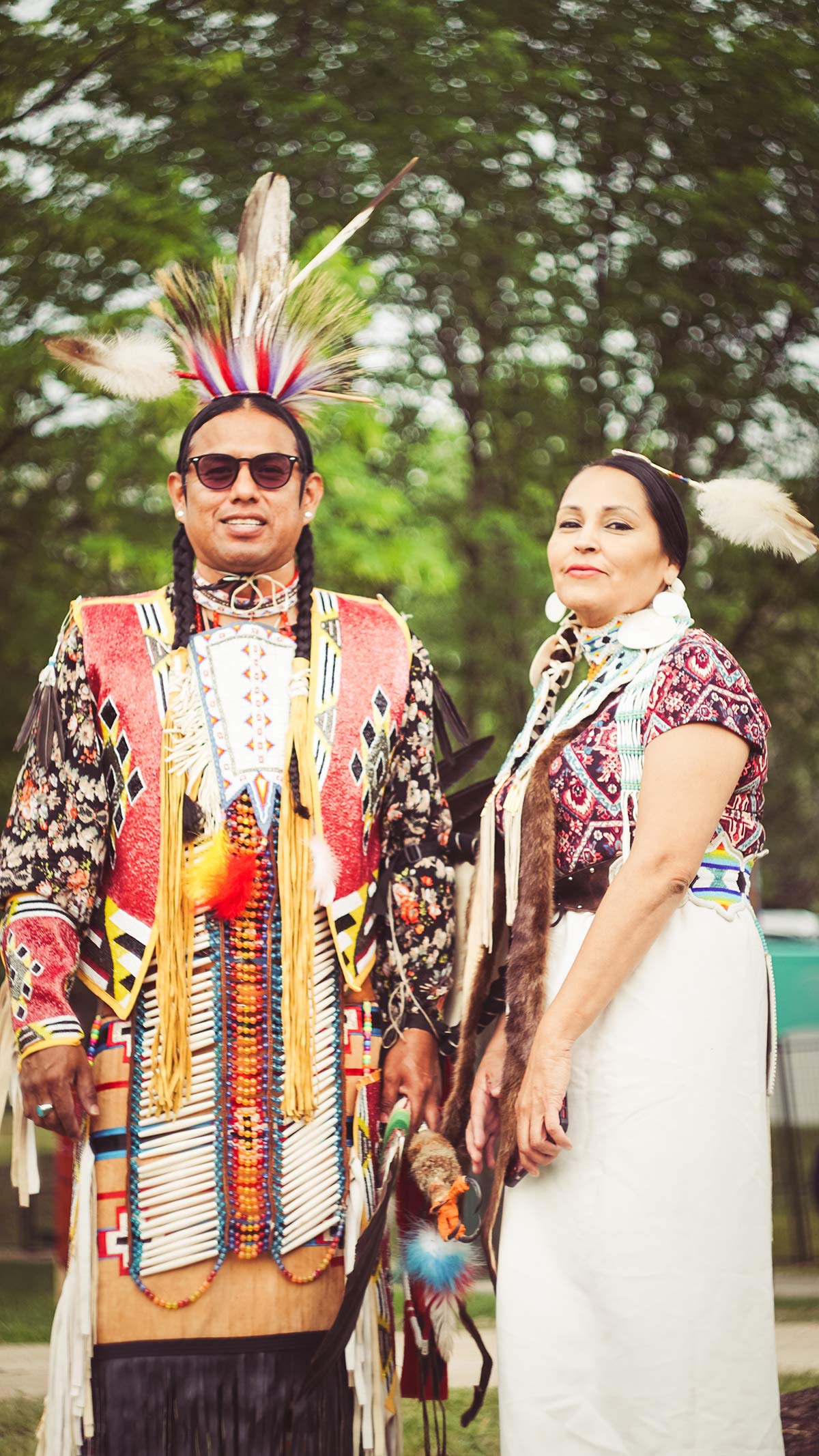 Winnipeg Indigenous Day Paar